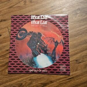 Meat Loaf – Bat Out Of Hell Epic 1977 34974 Picture Disc Limited Ed Promo Sealed